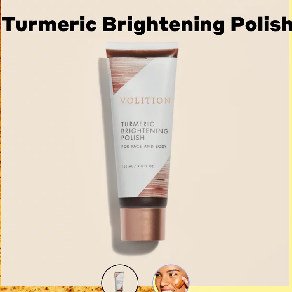 New VOLITION BEAUTY Turmeric Brightening Polish - Picture 8 of 14